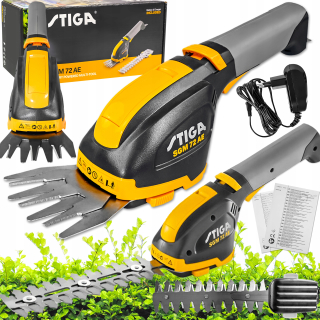 Stiga akumulátorové elektrické nožnice 18 cm 7,2 V